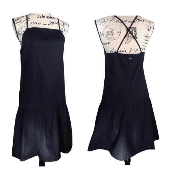 AX / Armani Exchange Sleeveless Flare Mini Dress - Picture 11 of 11